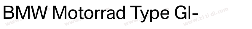 BMW Motorrad Type Gl字体转换 BMW Motorrad Type Gl字体转换
